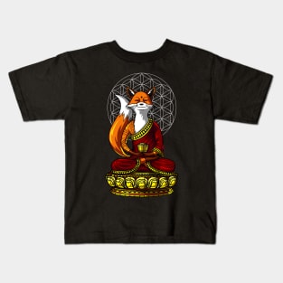 Fox Buddha Kids T-Shirt